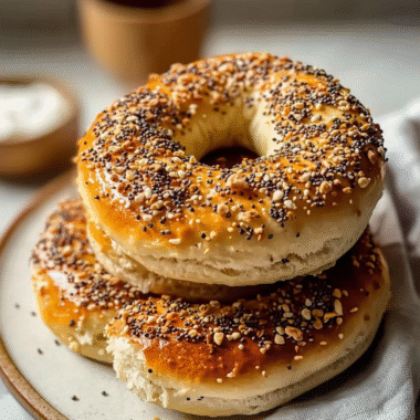 Cottage Cheese Bagels 1