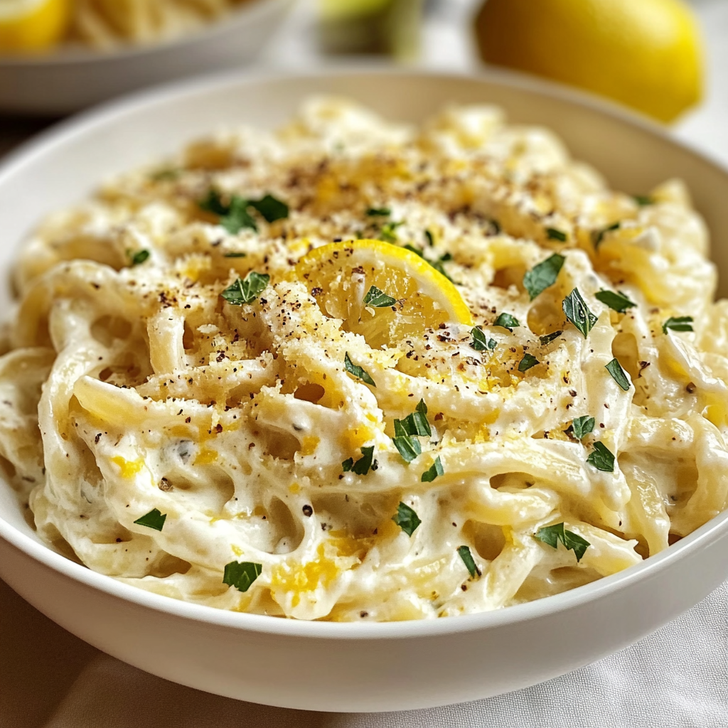 Creamy Lemon Ricotta Pasta 1