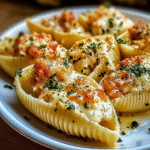 Creamy Seafood Stuffed Shells 1