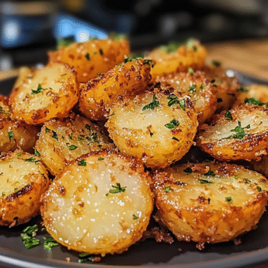 Crispy Garlic Butter Potatoes 1