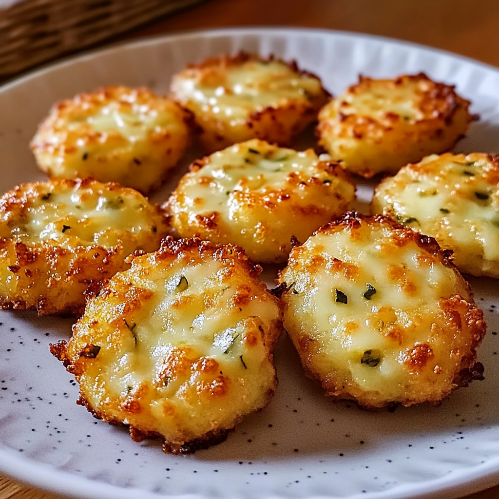 Crispy Pickle Cheese Bites