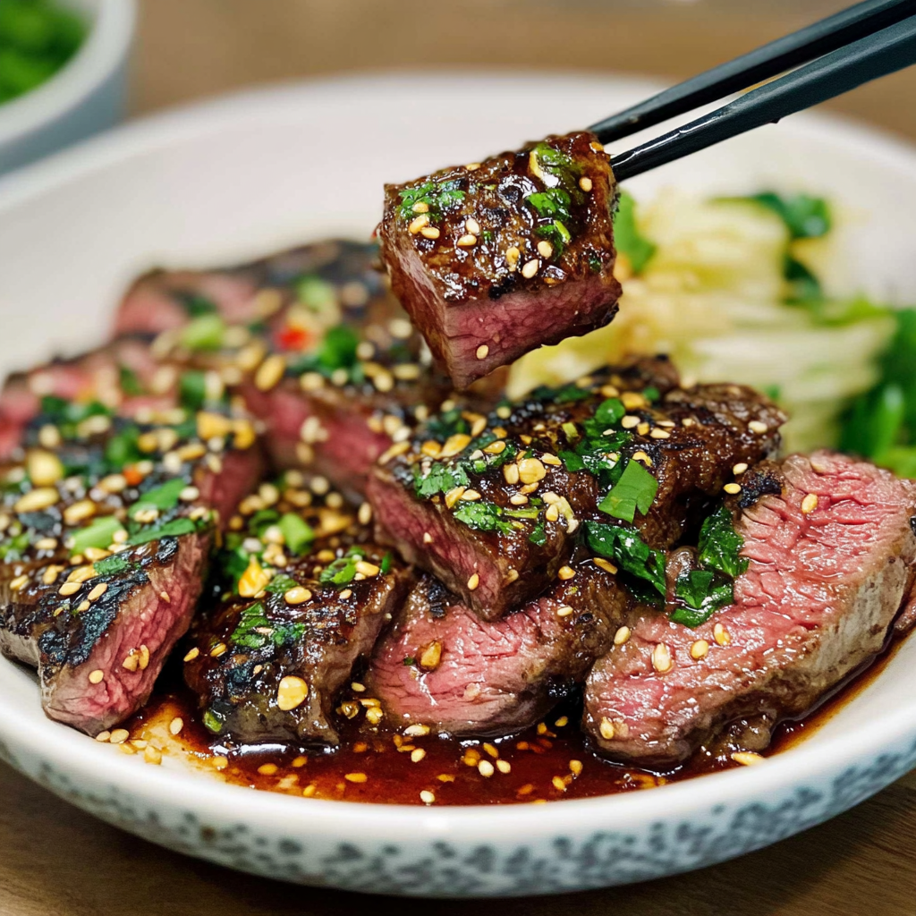 Crying Tiger Beef with Nam Jim Jaew Sauce