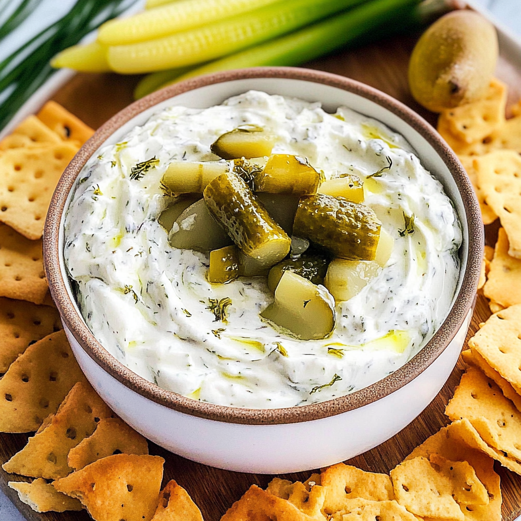 Dill Pickle Dip 1