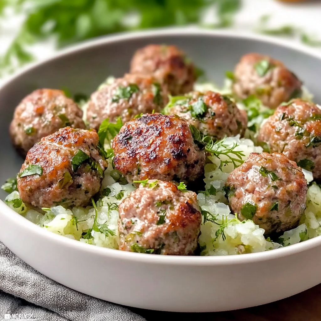 Dill Pickle Meatballs