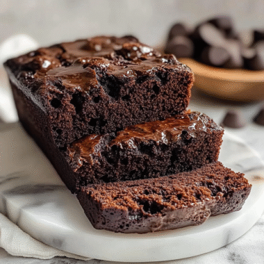 Double Chocolate Banana Bread 1