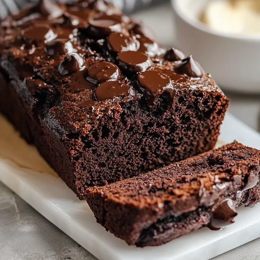 Double Chocolate Banana Bread