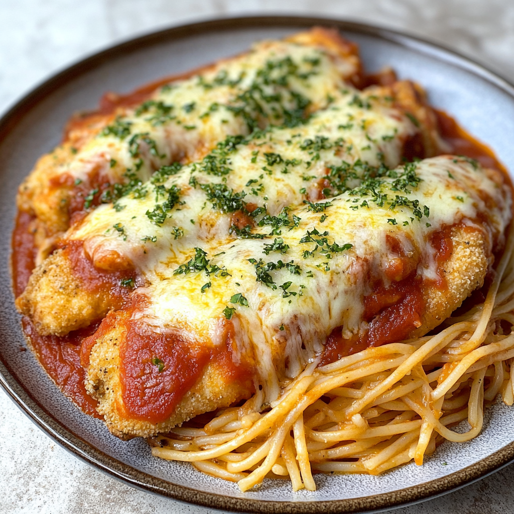 Easy & Cheesy Chicken Parm