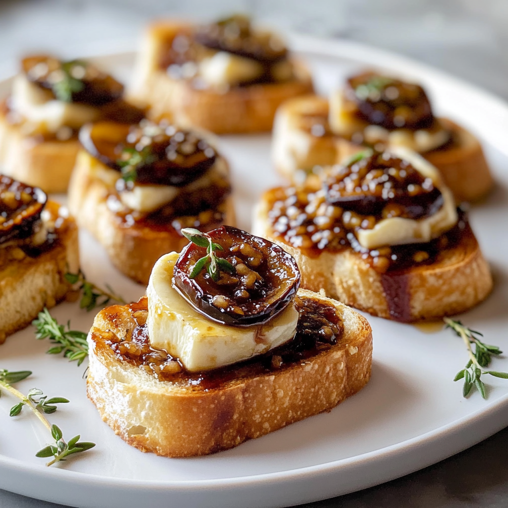 Fig Brie Crostini 1