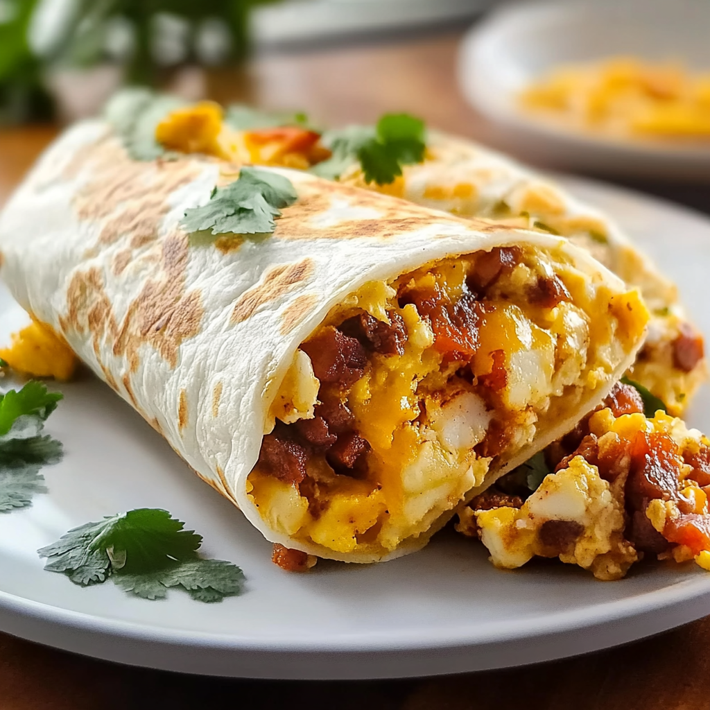 Freezer Breakfast Burritos 1