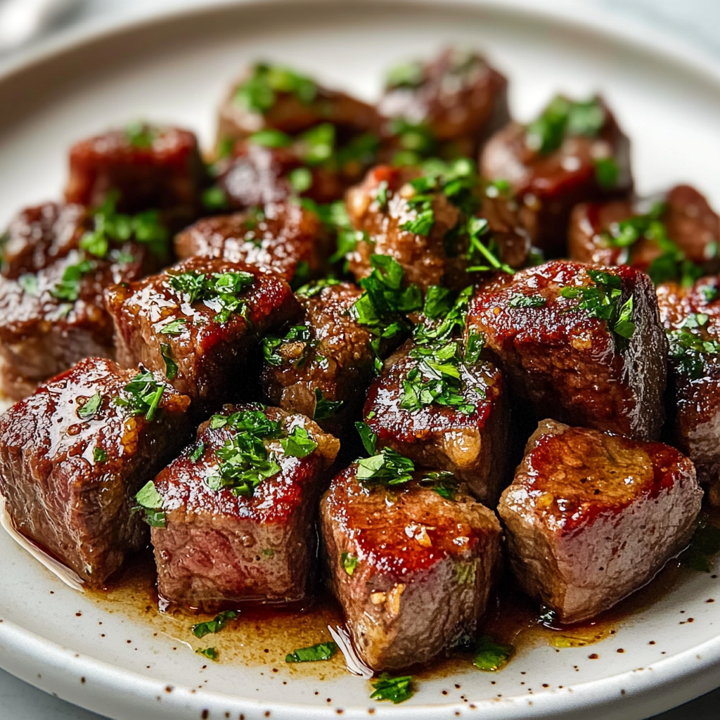 Garlic Butter Steak Bites