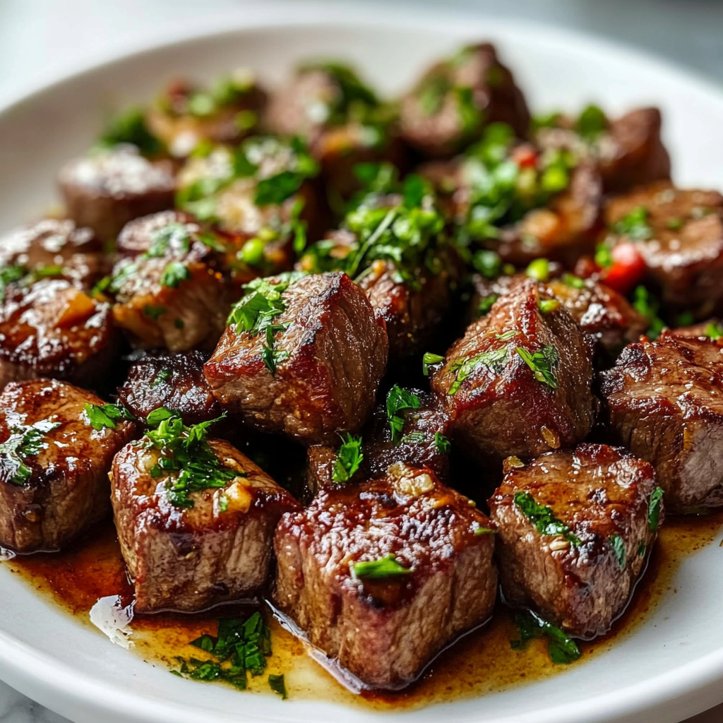Garlic Butter Steak Bites