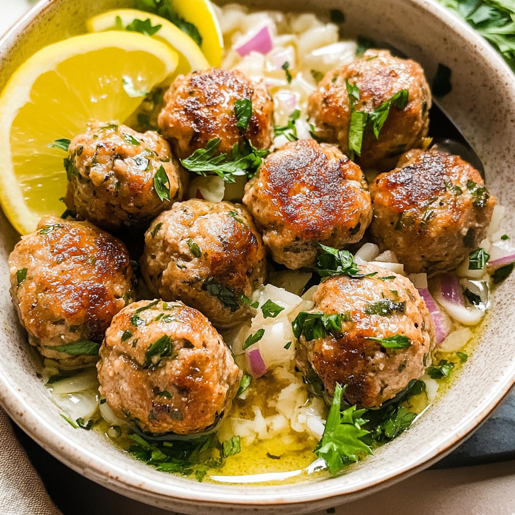 Greek Chicken Meatballs 23 Greek Chicken Meatballs