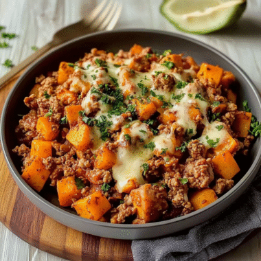 Ground Turkey and Sweet Potato Skillet 23 Ground Turkey and Sweet Potato Skillet 1