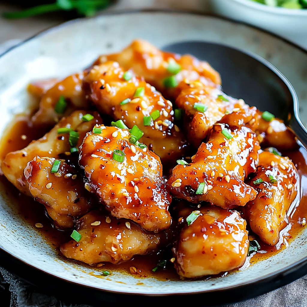 Honey Garlic Chicken 17 Honey Garlic Chicken