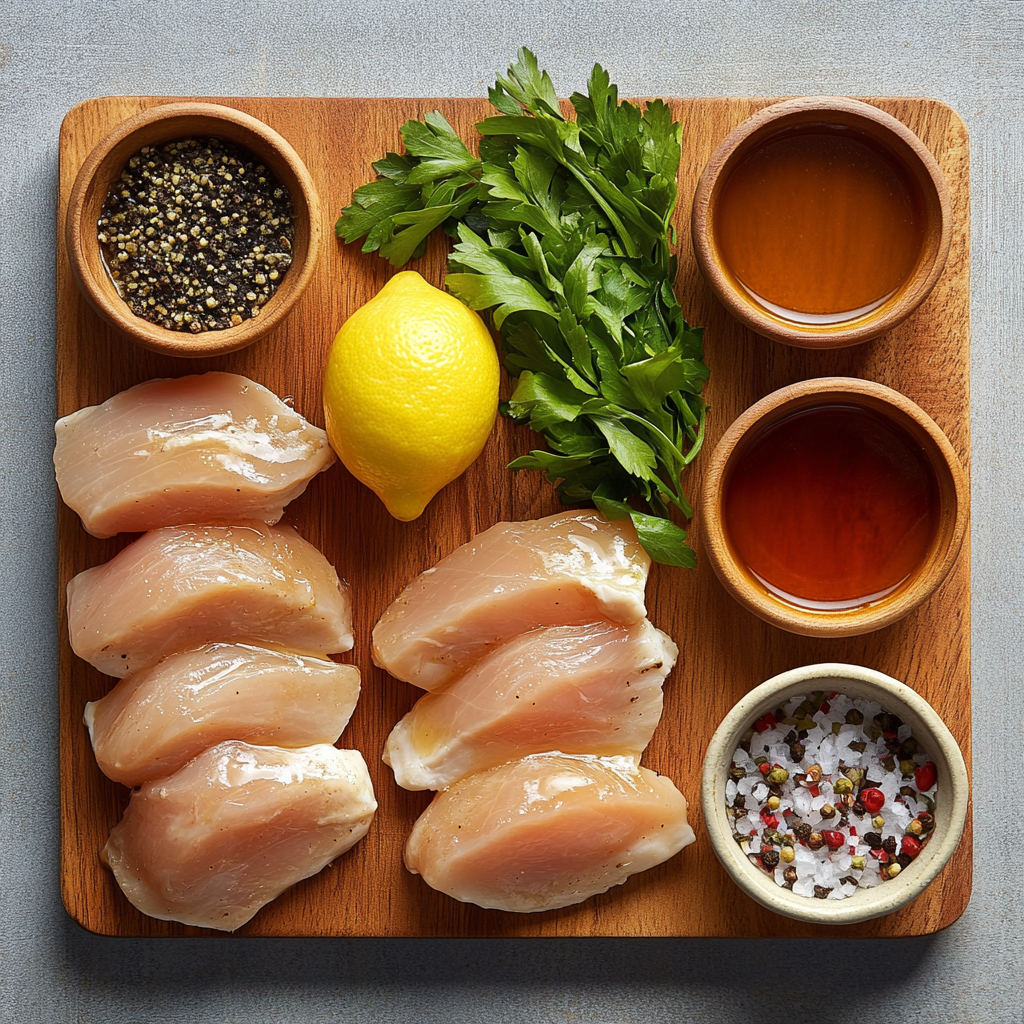 Honey Lemon Chicken ingredients