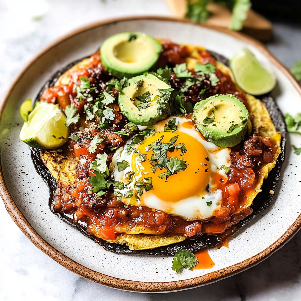 Huevos Rancheros with Ranchero Sauce