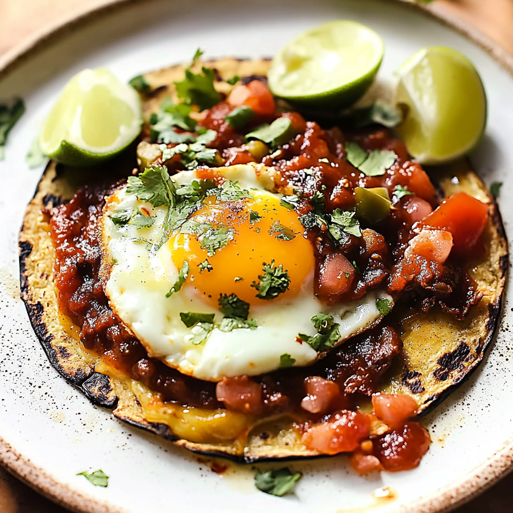 Huevos Rancheros with Ranchero Sauce