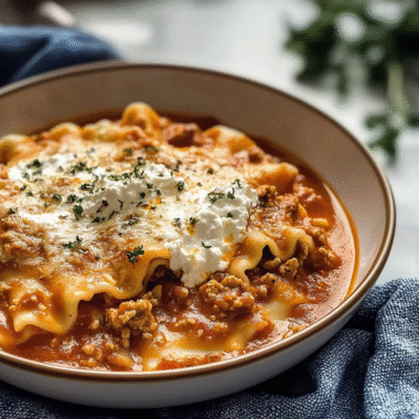 Lasagna Soup with Ricotta 1