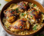 Lemon Chicken Thighs and Rice