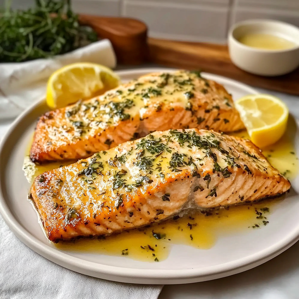 Lemon Garlic Butter Salmon