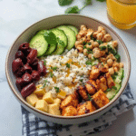 Mediterranean Cauliflower Rice Bowl 1