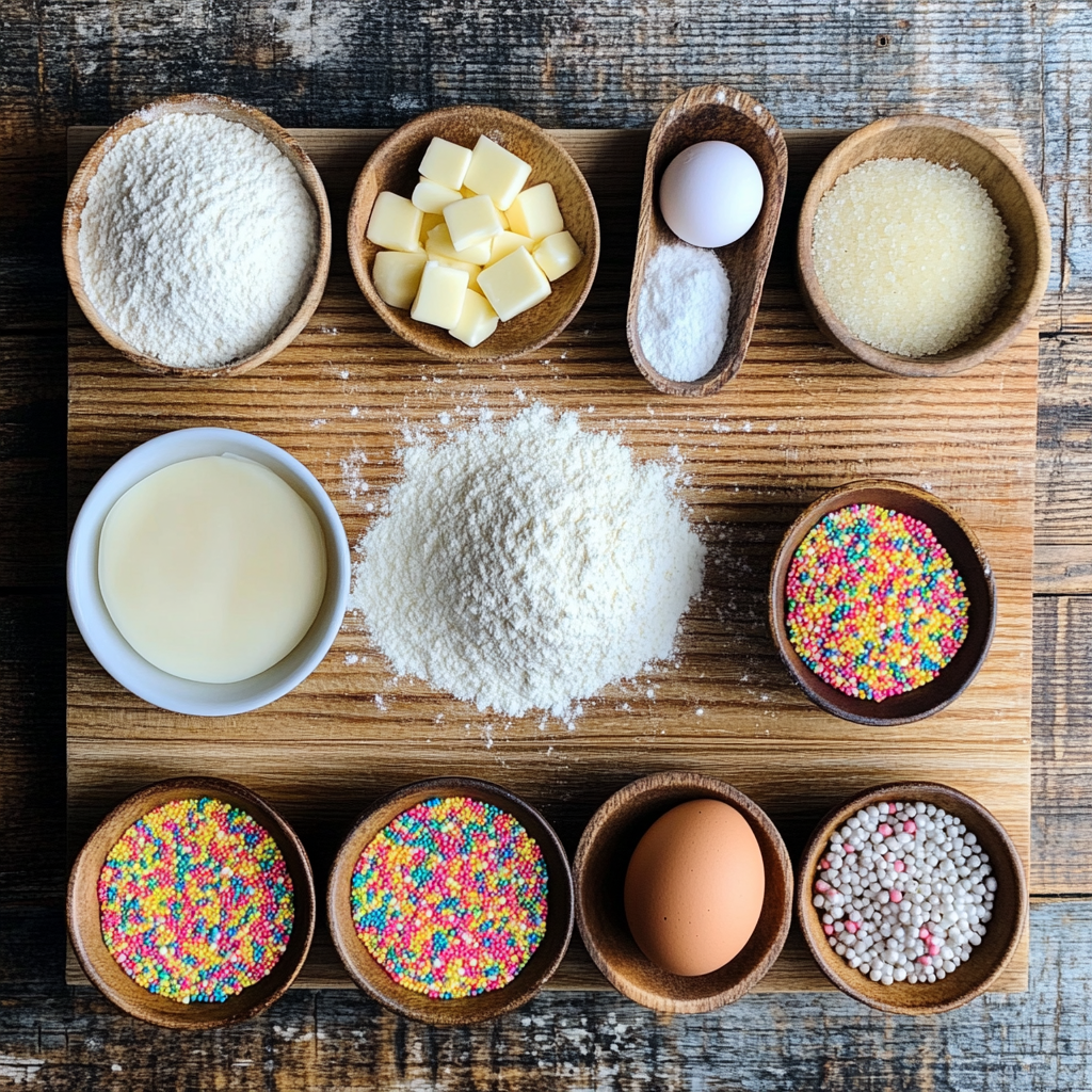 Mini Valentine’s Day Cookies ingredients