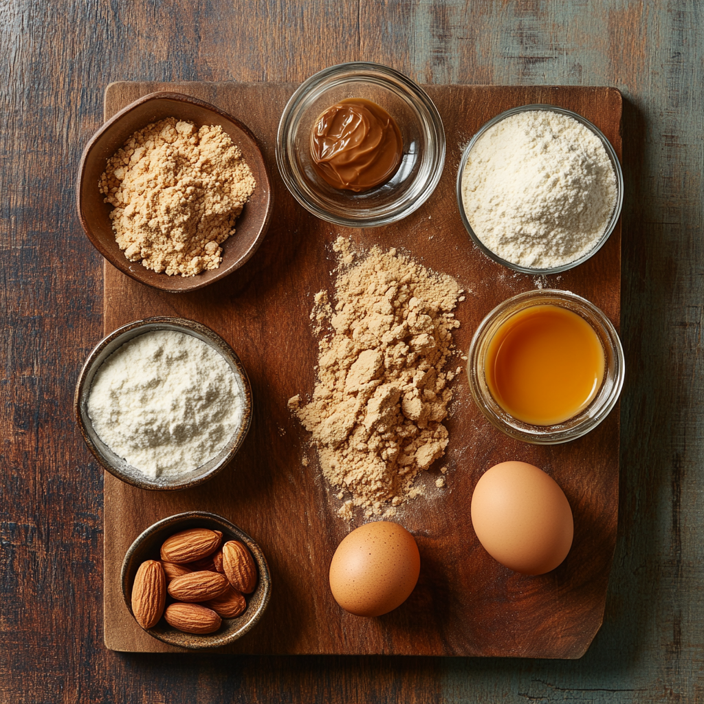 Peanut Butter Valentines Day Cookies ingredients