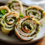 Pesto Turkey Pinwheels 1