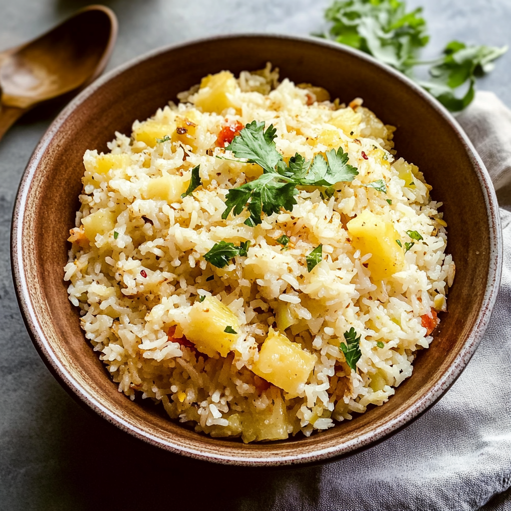 Pineapple Rice 21 Pineapple Rice
