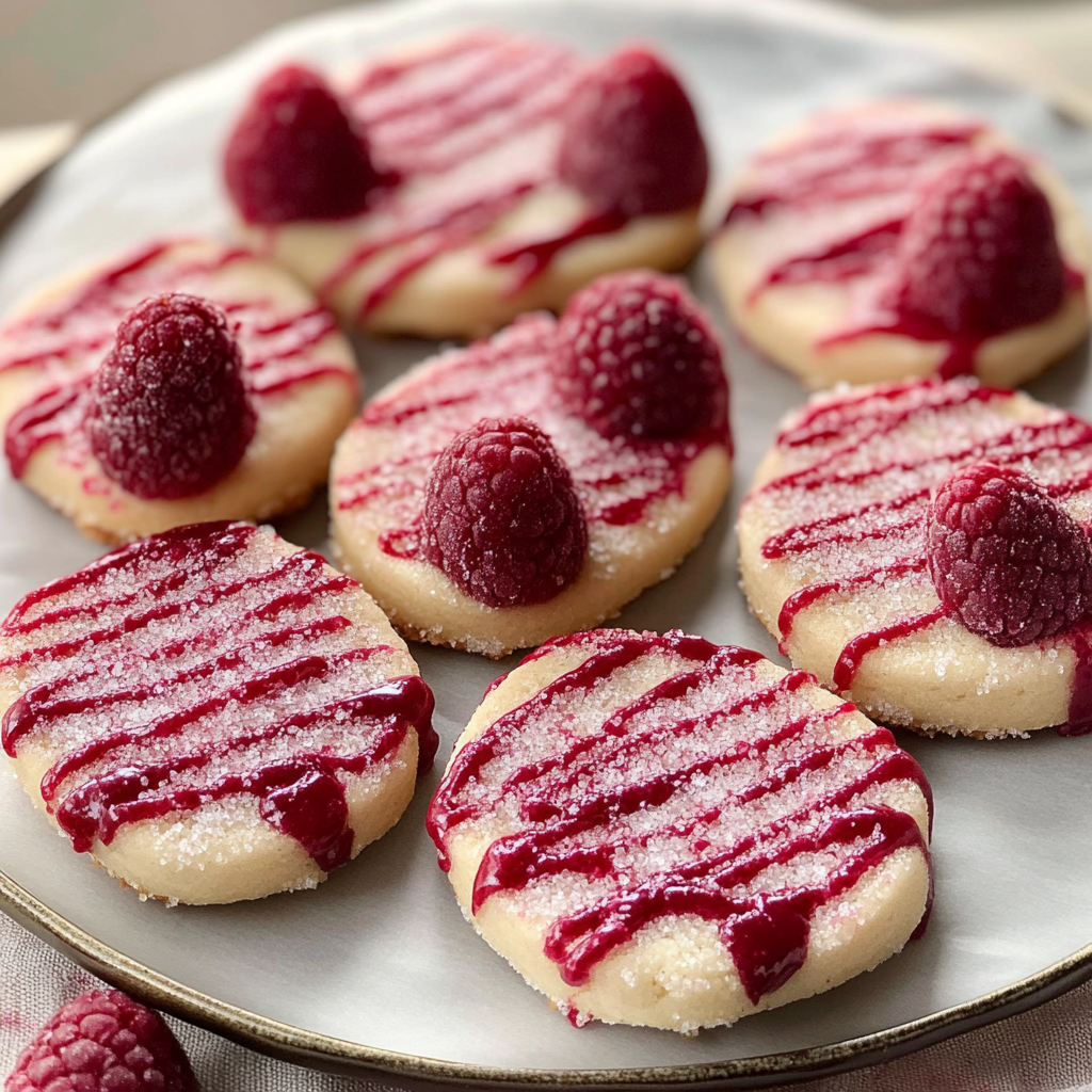 Raspberry Sugar Cookies