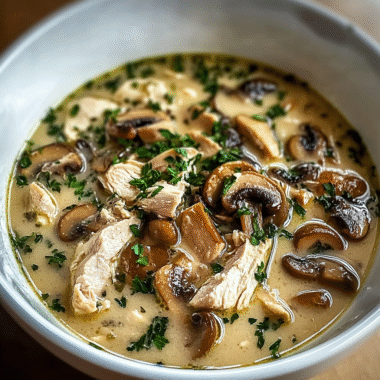 Rotisserie Chicken Mushroom Soup 1
