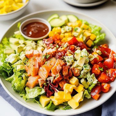 Salmon Cobb Salad 30 Salmon Cobb Salad 1