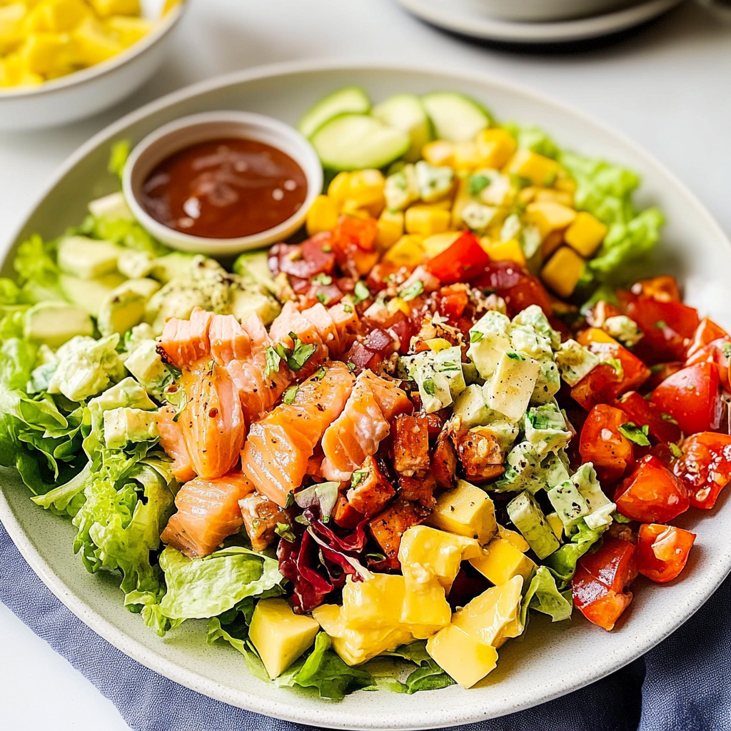 Salmon Cobb Salad 1