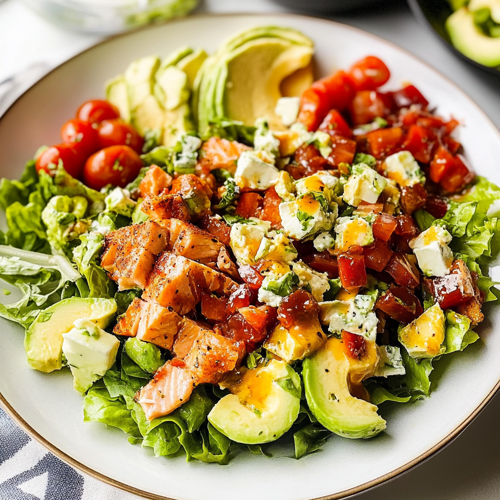 Salmon Cobb Salad