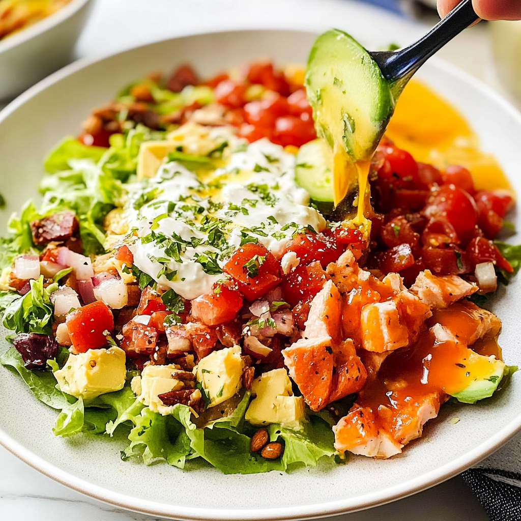 Salmon Cobb Salad