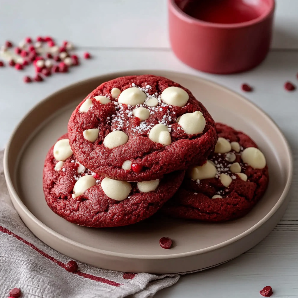 Sourdough Red Velvet Cookies 1