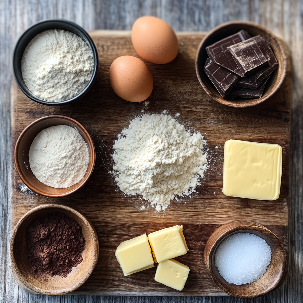 Sourdough Red Velvet Cookies ingredients