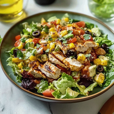 Southwest Chicken Chopped Salad 1