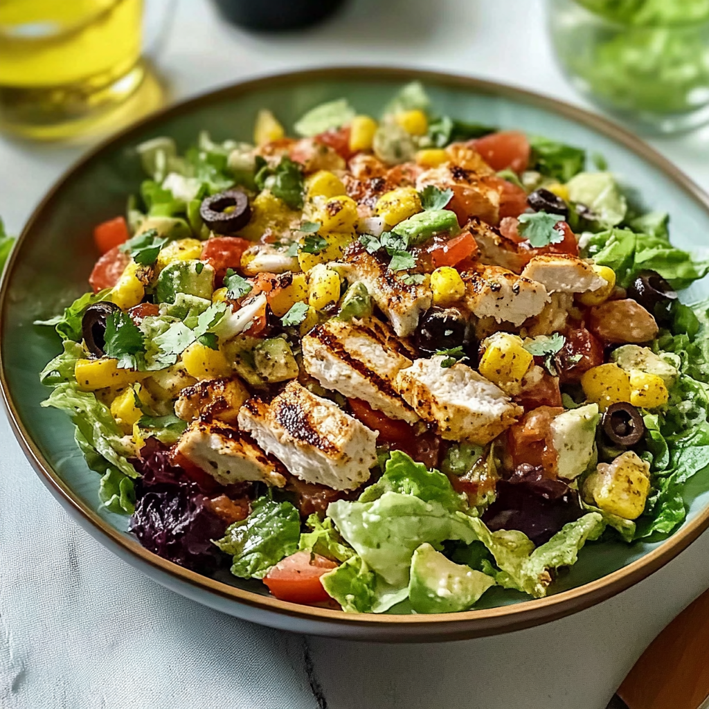 Southwest Chicken Chopped Salad 1