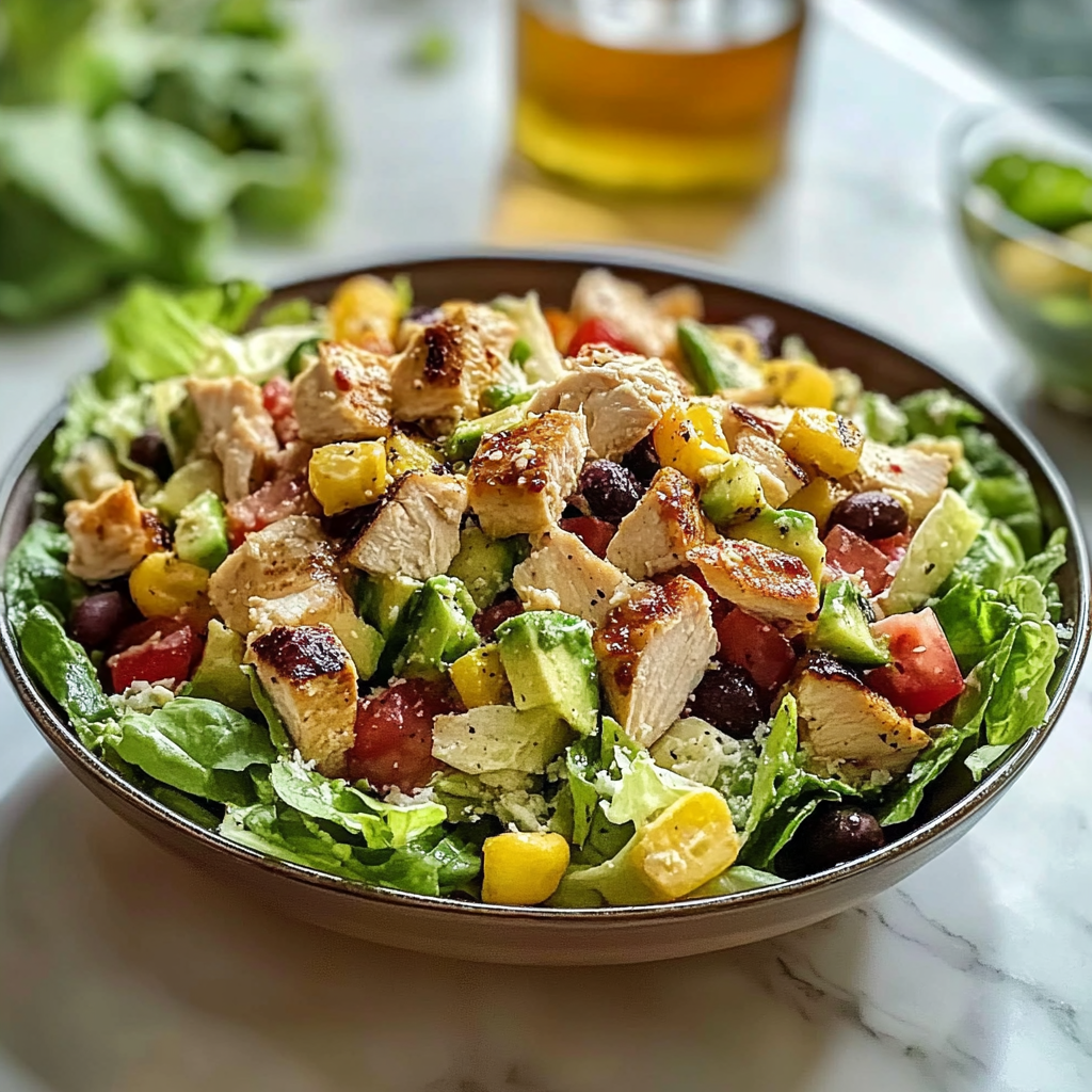 Southwest Chicken Chopped Salad