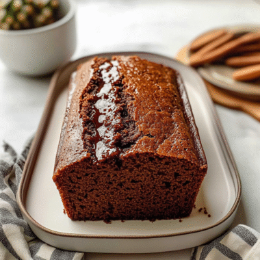 Spiced Gingerbread Loaf 1