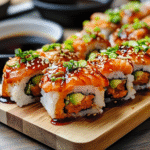 Spicy Salmon Sushi Bake 1