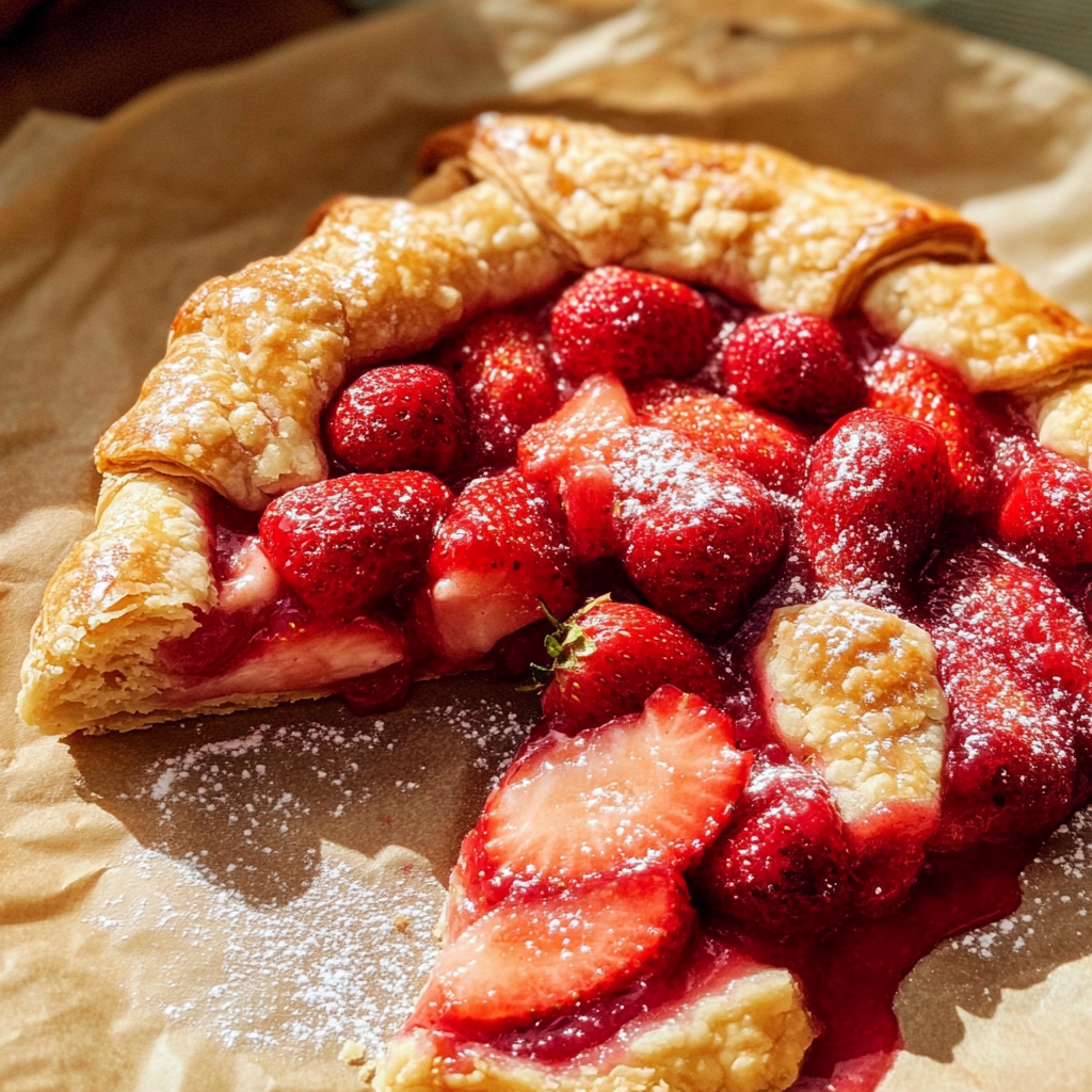Strawberry Galette