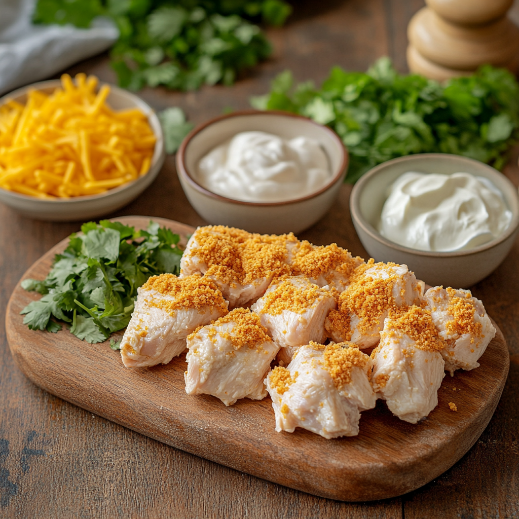 Taco Ranch Bites ingredients