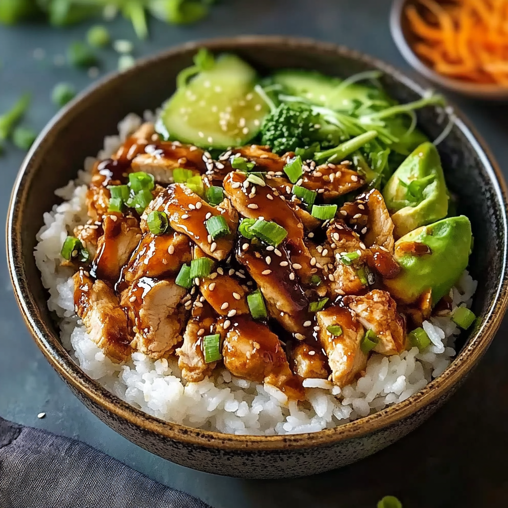 Teriyaki Chicken Rice Bowl