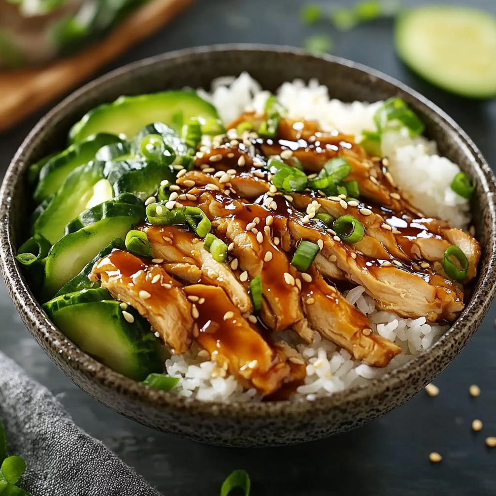 Teriyaki Chicken Rice Bowl