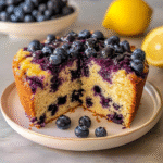 Valentines Blueberry Cake with Lemon 1