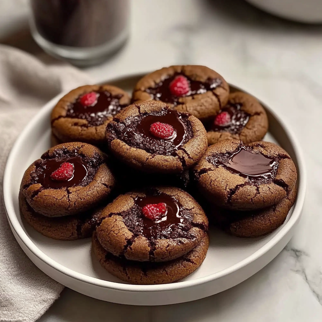 Valentine’s Decadent Chocolate Cherry Cookies