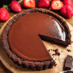 Valentines No Bake Chocolate Tart 1
