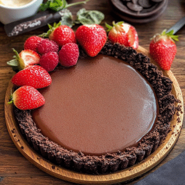 Valentine’s No Bake Chocolate Tart 30 Valentines No Bake Chocolate Tart 2